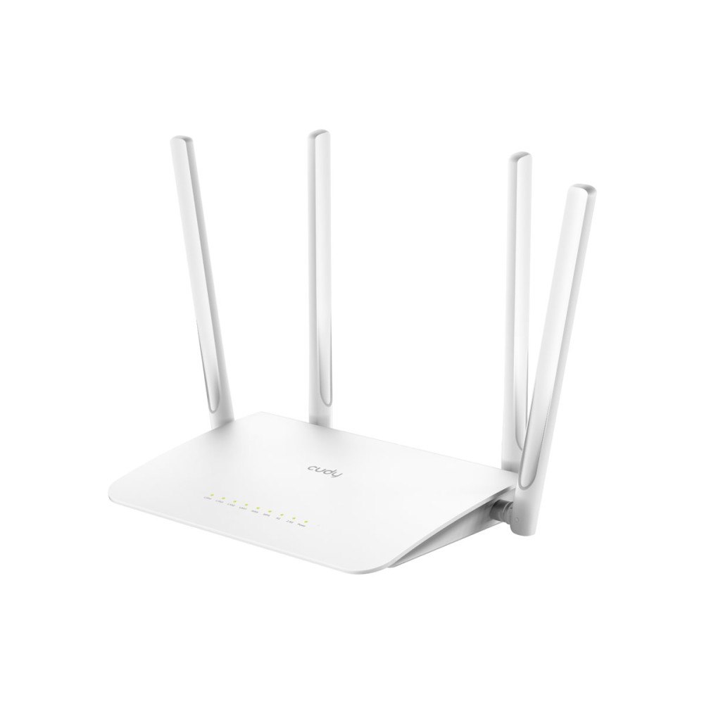 Shenzhen Cudy Technology Cudy WR1300 - 3.0 - trådlös router - Wi-Fi 5 - skrivbordsmodell, väggmonterbar