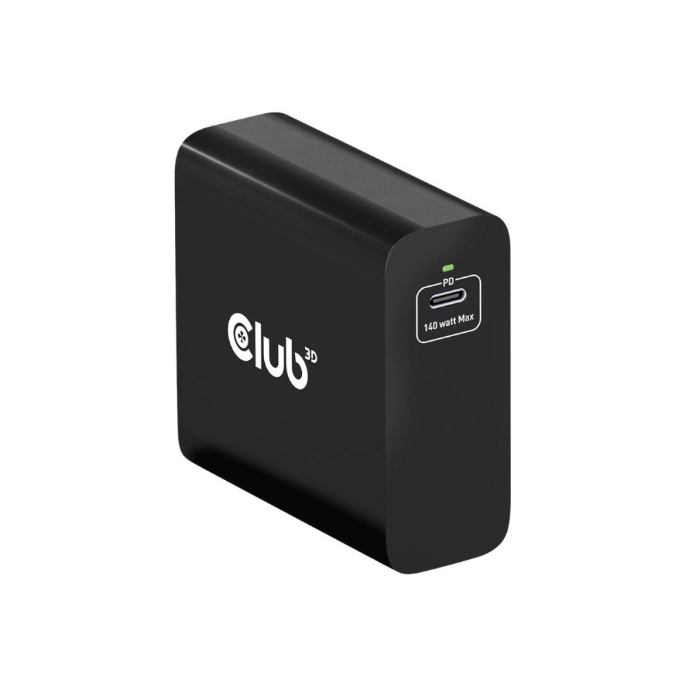 Club 3D Club 3D strömadapter - GaN-teknik - USB-C - 140 Watt