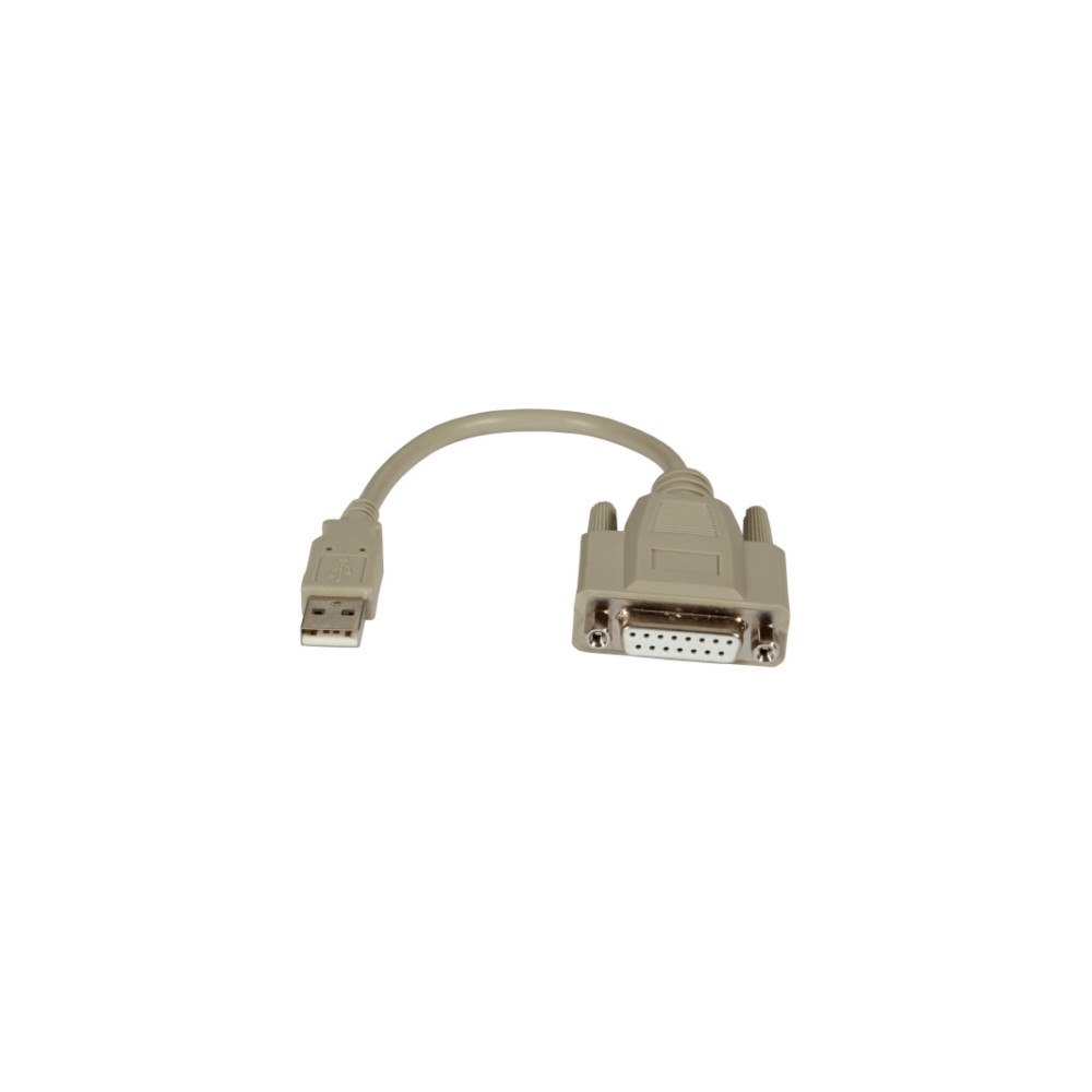 EFB Elektronik EFB-Elektronik - styrspaksadapter - USB till 15 pin D-Sub (DB-15) - 20 cm