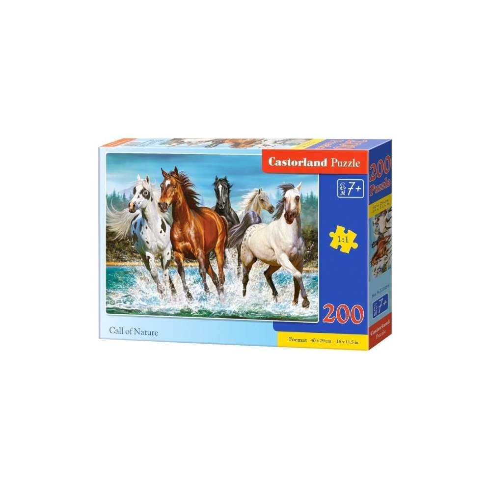 CASTORLAND Castorland B-222056 delar Hobby Call of Nature pussel, 200 b...