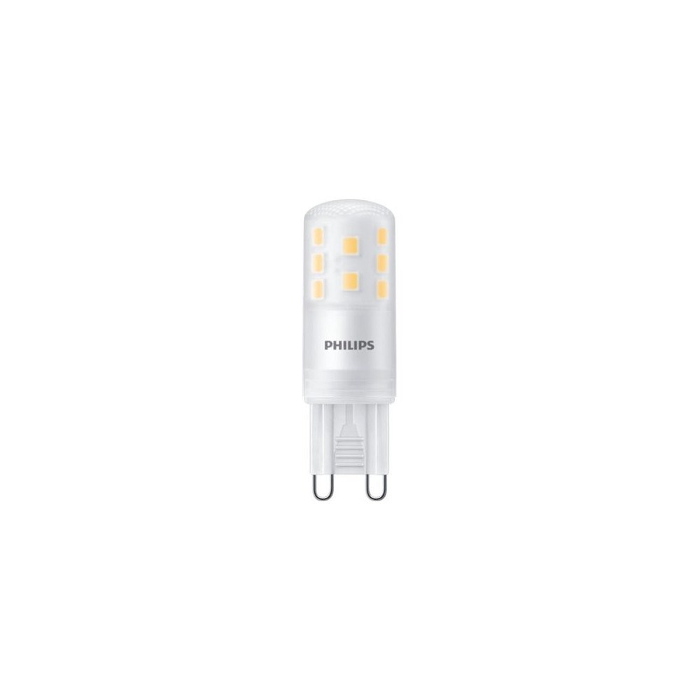 Philips Philips - LED-glödlampa - form: kapsyl - glaserad finish - G9 - 3.7 W - varmt vitt ljus - 2700 K (paket om 6)
