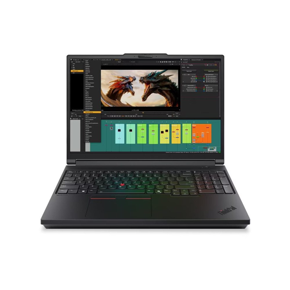 Lenovo Lenovo ThinkPad P16 Gen 3 - AI Workstation - 16" - Intel Core Ultra 7 - 255HX - 32 GB RAM - 1 TB SSD - Nordisk