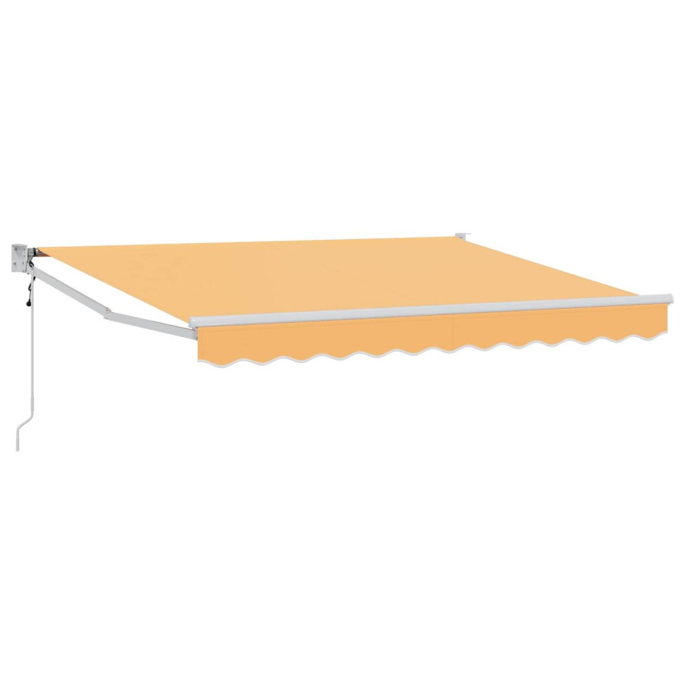 vidaXL Utdragbar markis Sand 3 x 2,5 m Polyester och metall