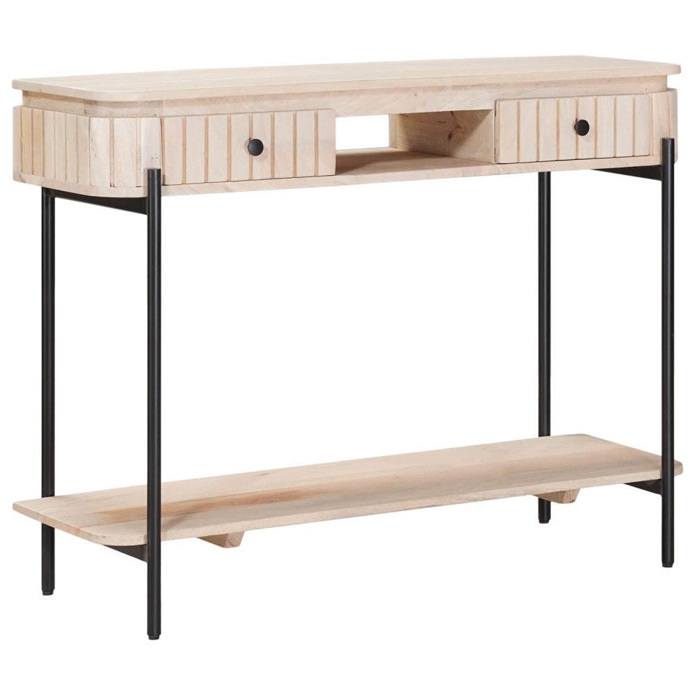 vidaXL Hantverksmässig sluttabell Vit 100 x 30 x 76 cm