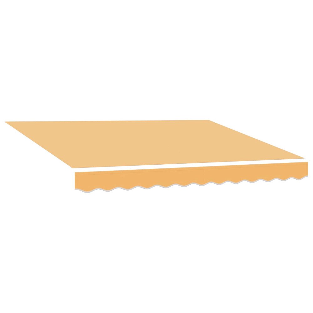 vidaXL Markisväv Sand 6 × 3,5 m Polyester