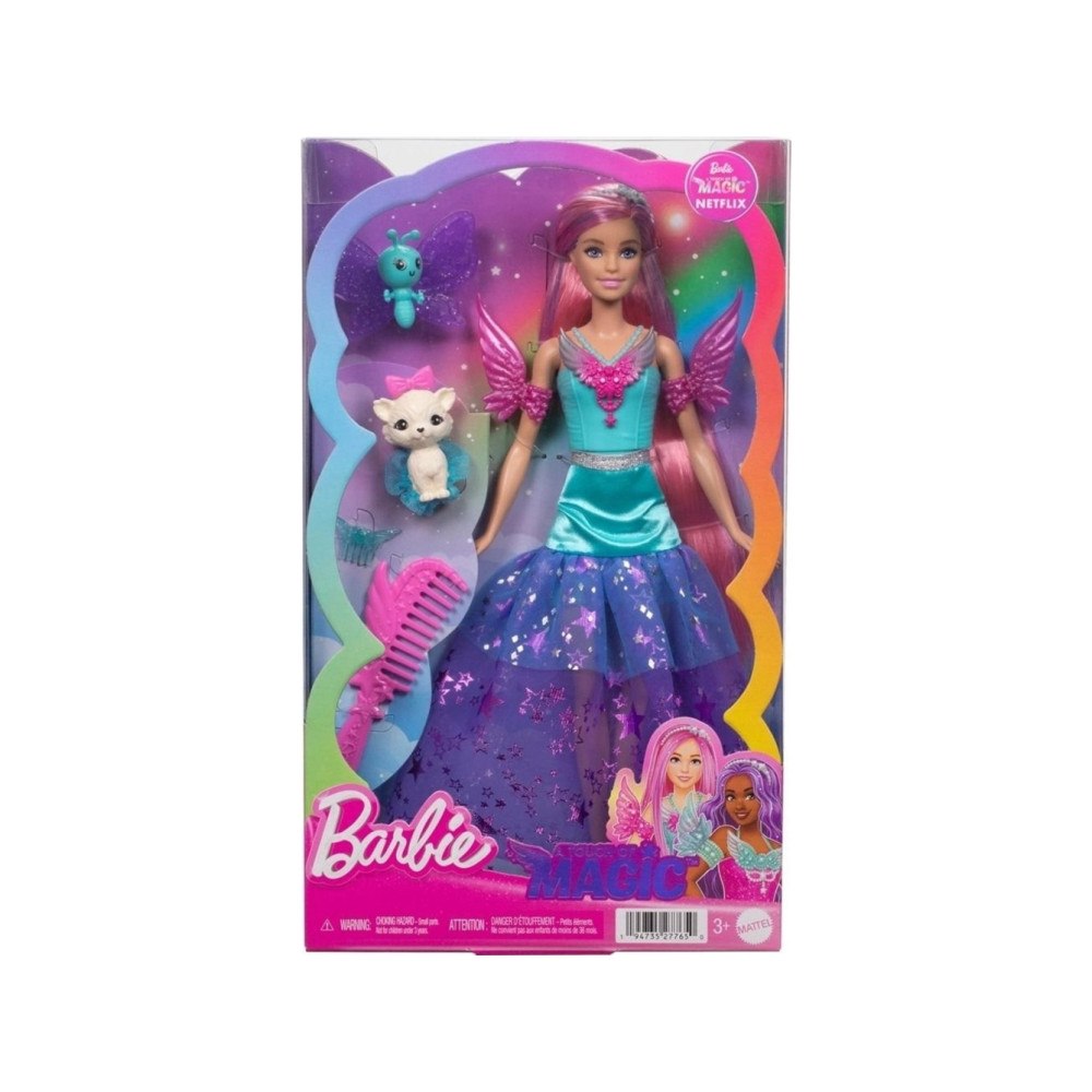 MATTEL Barbie Mattel A Touch of Magic docka från filmen med djur (J...