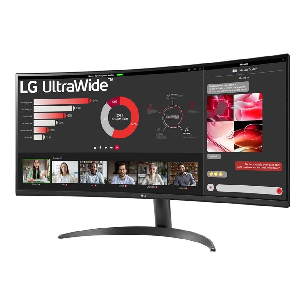 LG Electronics LG UltraWide 34WR50QC-B