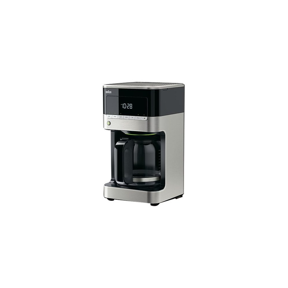 Braun Braun PurAroma 7 KF 7120 - kaffemaskin - rostfritt stål/svart