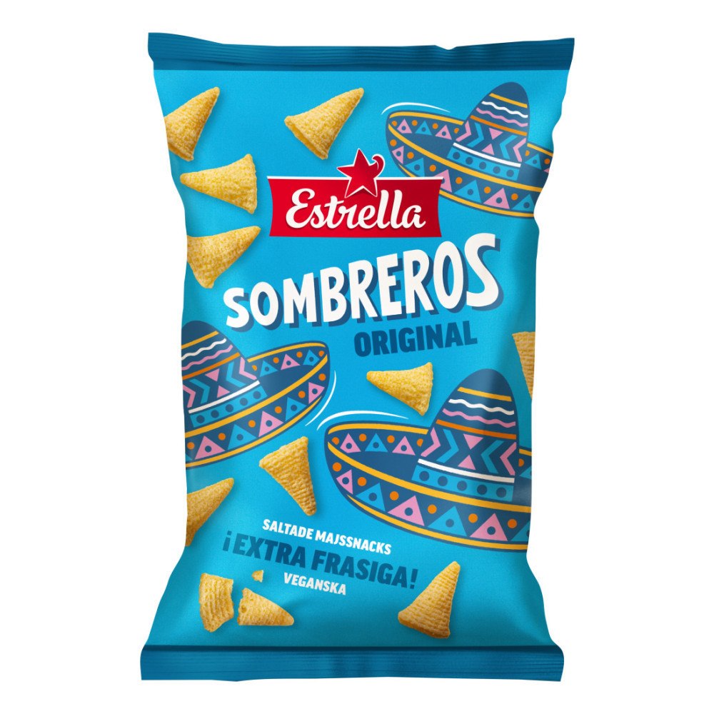 Estrella Estrella Corners Sombreros Original 125 g (Utgånget datum)