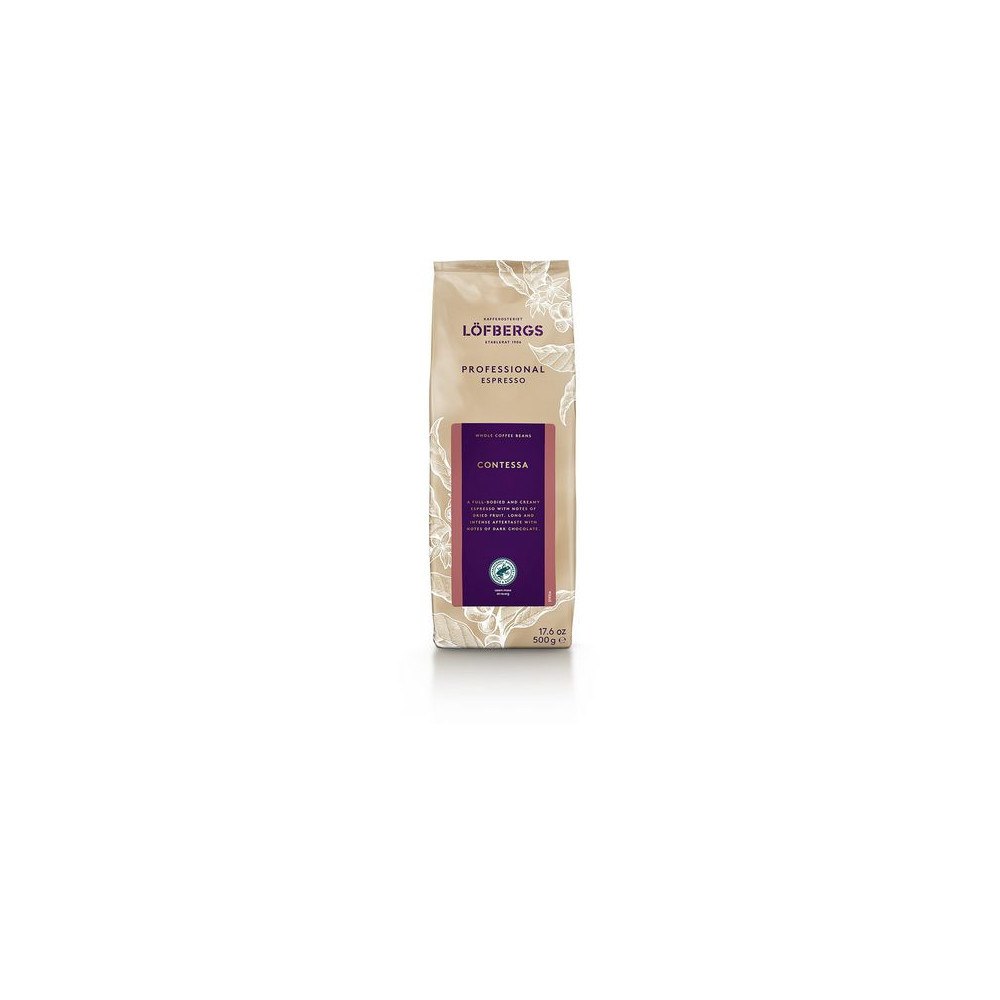 Löfbergs Kaffe LÖFBERGS Contessa Espresso HB 500g (Utgånget datum)