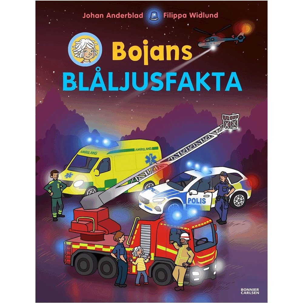 Johan Anderblad Signerad förhandsbokning – Bojans blåljusfakta