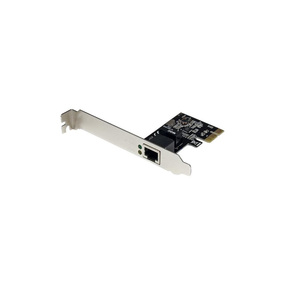 StarTech.com Startech PCI Express PCIe Gigabit nätverksserveradapter NIC-kort – Dubbelprofil - nätverksadapter - PCI Express x1 - Gig...