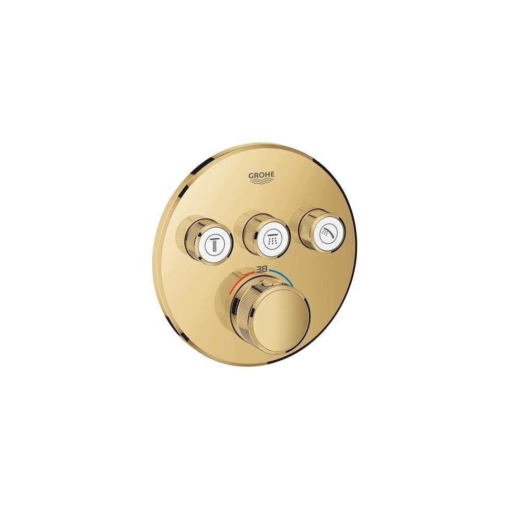 GROHE Grohtherm SmartControl termostat för infällnad med 3 ventile...