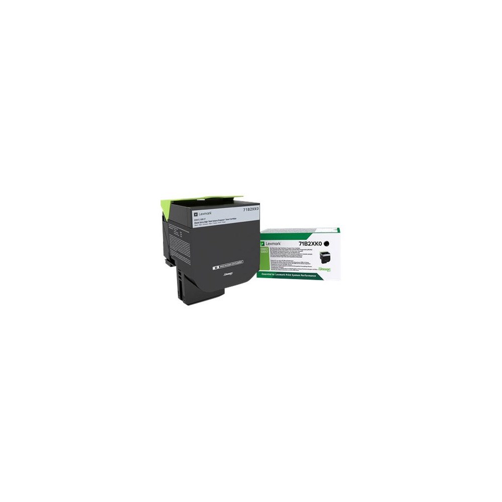 Lexmark International Lexmark - Extra lång livslängd - svart - original - tonerkassett - LCCP, LRP
