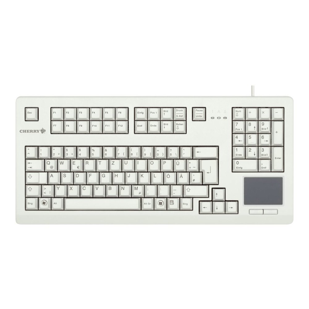 CHERRY CHERRY Advanced Performance Line TouchBoard G80-11900 - tangentbord - tysk - ljusgrå Inmatningsenhet