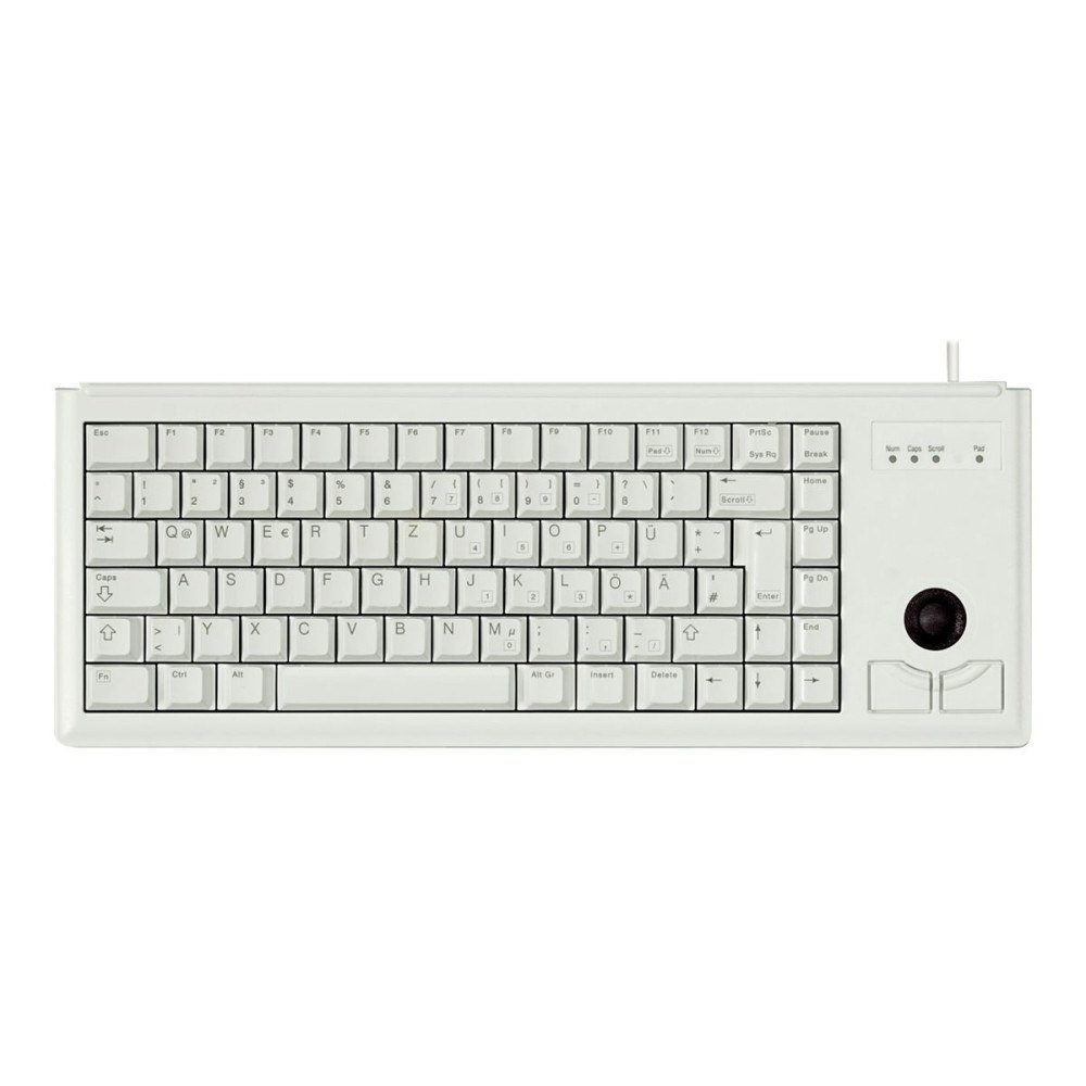 CHERRY CHERRY Compact-Keyboard G84-4400 - tangentbord - europeiska - ljusgrå Inmatningsenhet