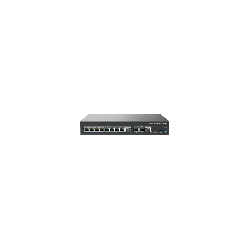 Grandstream Networks Grandstream GCC6000 Series GCC6011 - switch - 10 portar - ohanterad - rackmonterbar