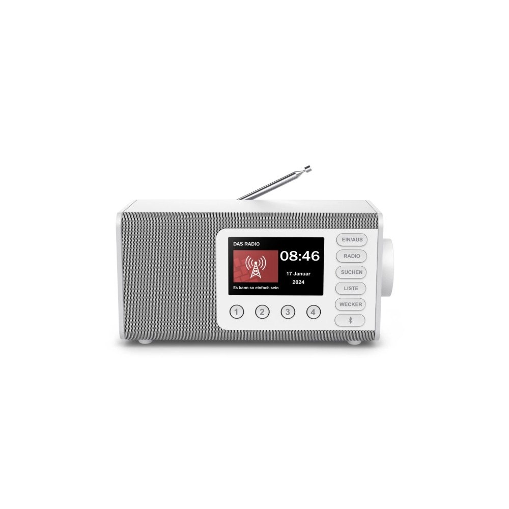 Hama Hama DR1001, Personlig, Digital, DAB, DAB+, FM, 5 W, TFT, 10...