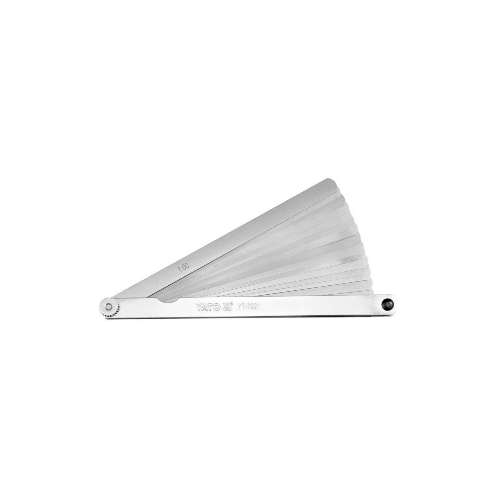 YATO Yato Feeler gauge 17 blad 200mm 0.02