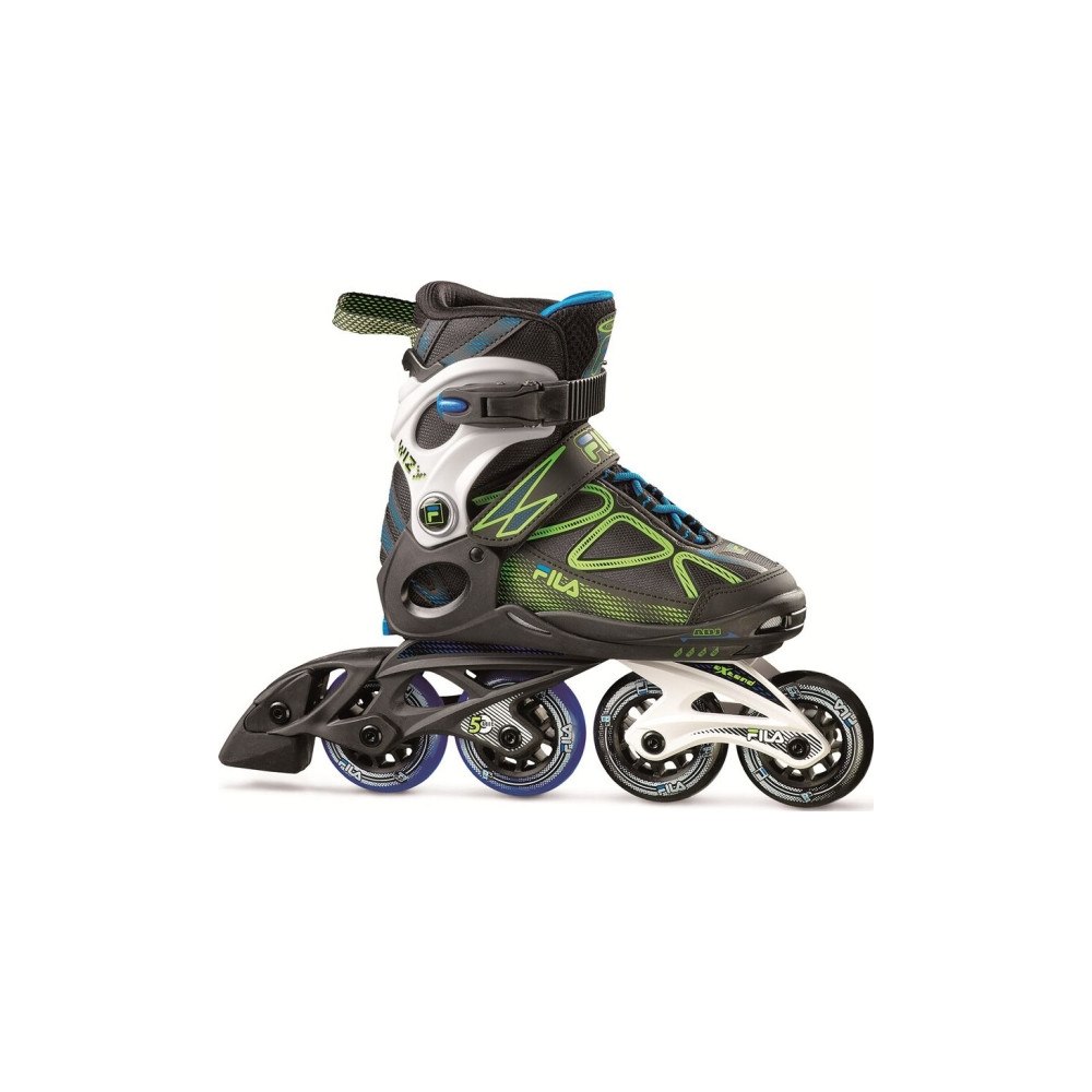 FILA Rullskridskor Fila Wizy rekreationsjusterbara svarta stl. 32...