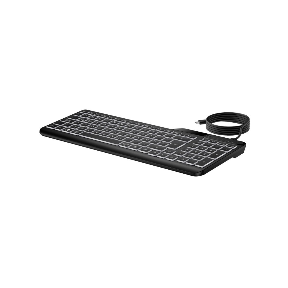 Hewlett-Packard HP 405 - tangentbord - flera enheter - 65% compact - tysk - svart Inmatningsenhet