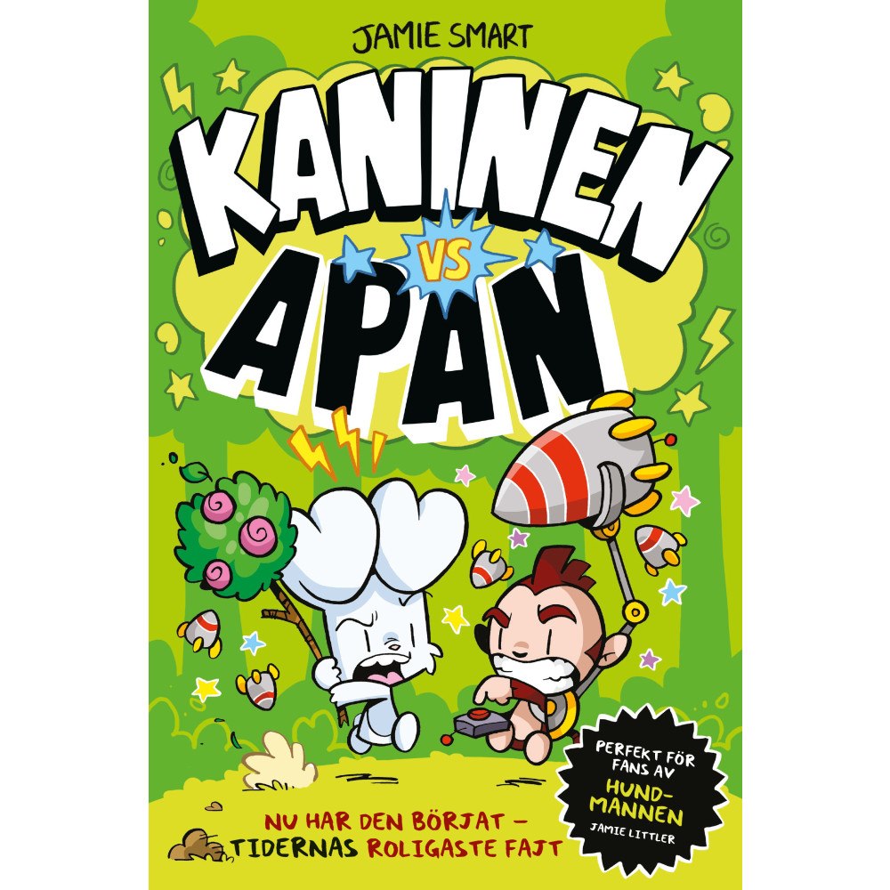 Jamie Smart Kaninen vs Apan (inbunden)