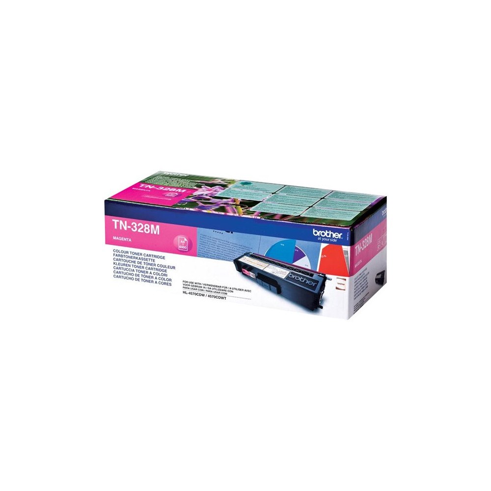 Brother Brother TN328M - magenta - original - tonerkassett