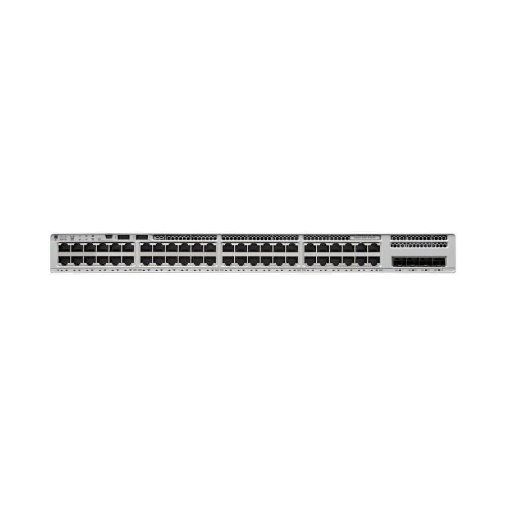 Cisco Systems Cisco Catalyst 9200L - Network Essentials - switch - 48 portar - Administrerad - rackmonterbar
