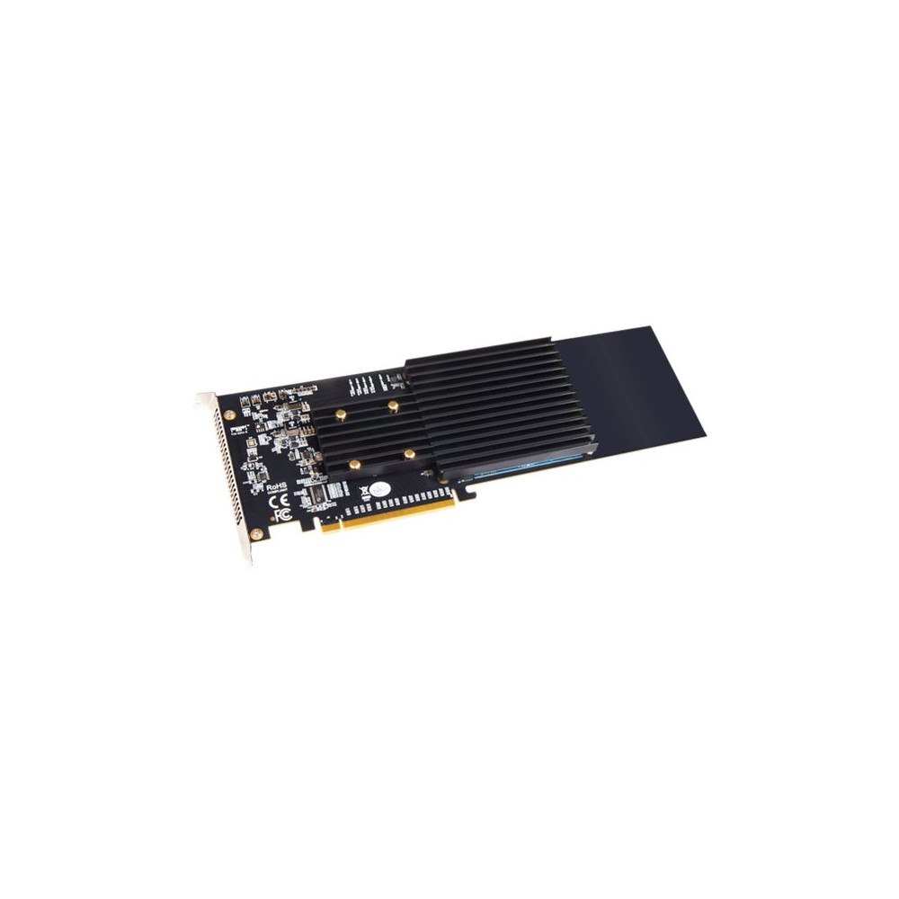 Sonnet Technologies Sonnet Silent - kontrollerkort (RAID) - M.2 NVMe Card - PCIe 3.0 x16