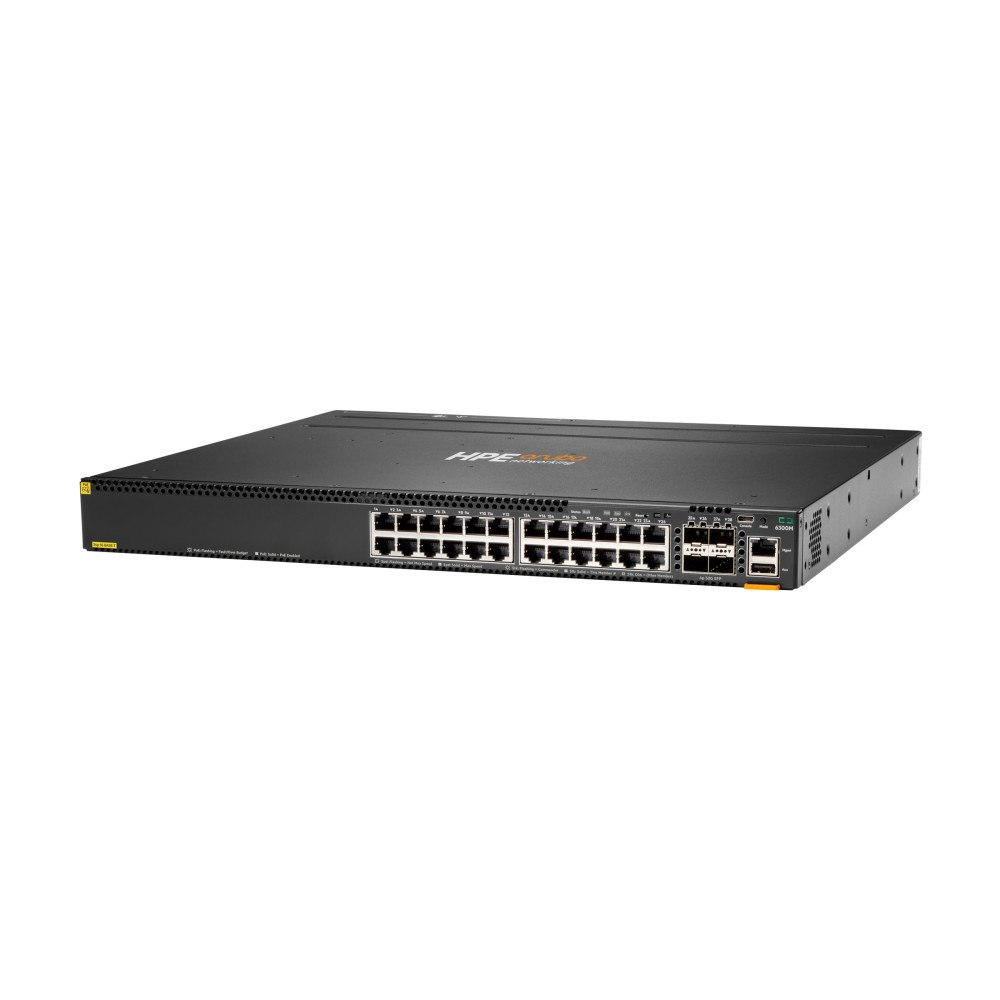 Hewlett Packard Enterprise HPE Aruba 6300M - switch - 24 portar - Administrerad - rackmonterbar