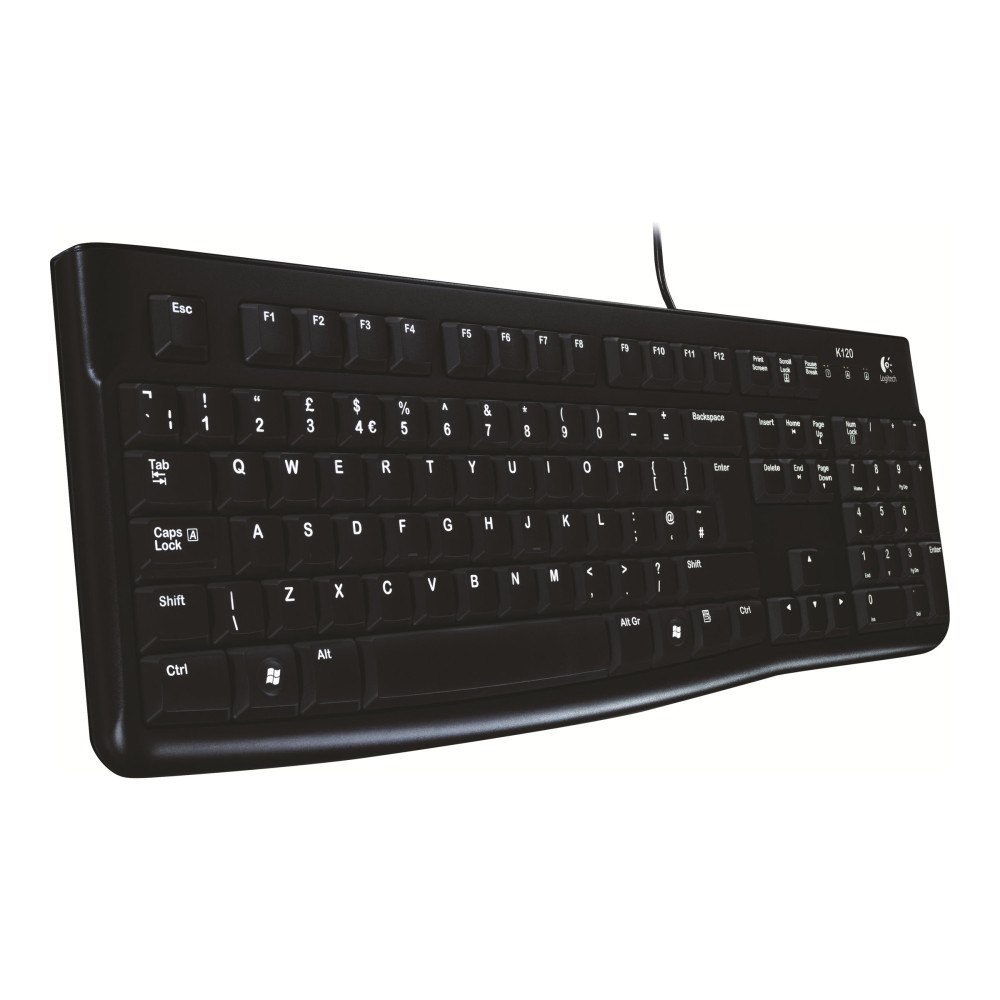 Logitech Logitech K120 - tangentbord - tjeckiska Inmatningsenhet