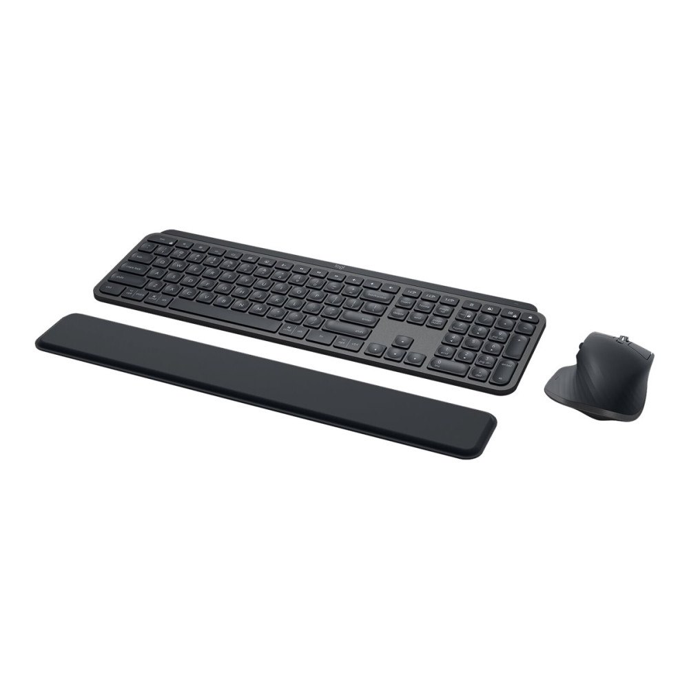 Logitech Logitech MX Keys Combo for Business - 2:a generationen - sats med tangentbord och mus - AZERTY - fransk - grafit Inmatni...