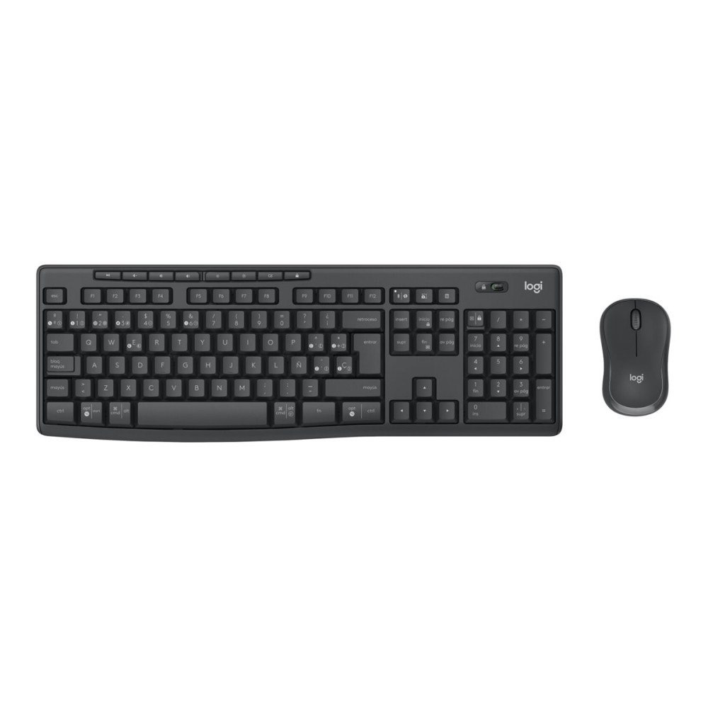 Logitech Logitech MK370 Combo for Business - sats med tangentbord och mus - QWERTZ - schweizisk - grafit Inmatningsenhet