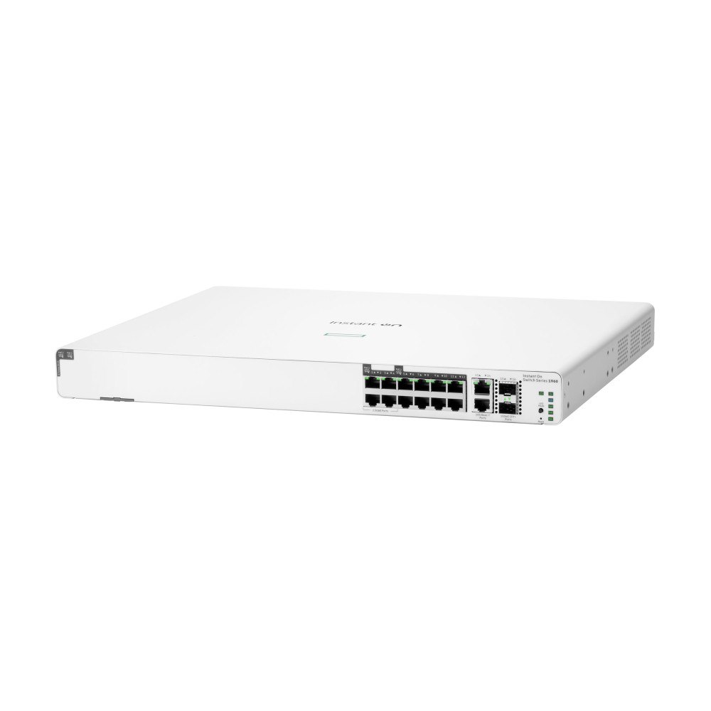 Hewlett Packard Enterprise HPE Networking Instant On 1960 - switch - 16 portar - Administrerad - rackmonterbar