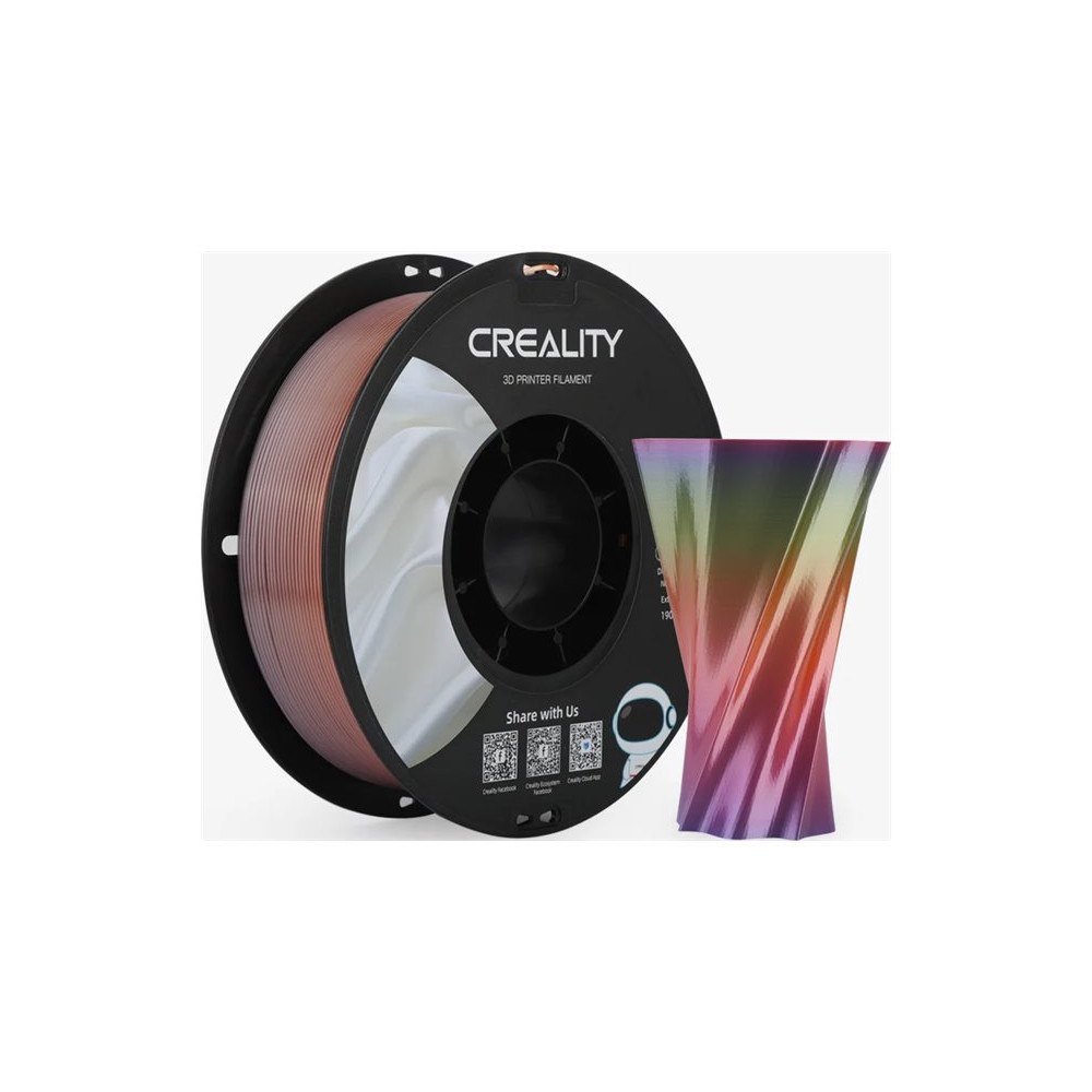 Creality3D Creality3D - 1-rulle - regnbåge - CR-Silk PLA filament