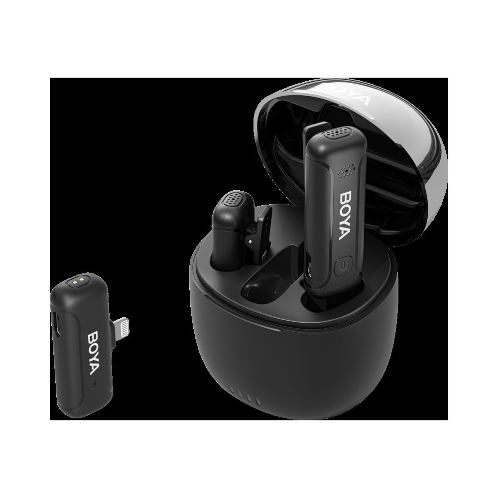 BOYA Boya BY-WM3T2-D2 - 2.4G Mini Wireless Microphone - for iOS devices 1+2