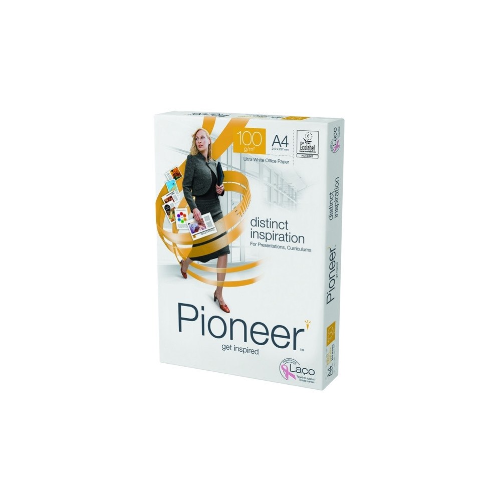 Pioneer Pioneer kontorspapper, vitt, kopieringspapper träfritt ECF,...