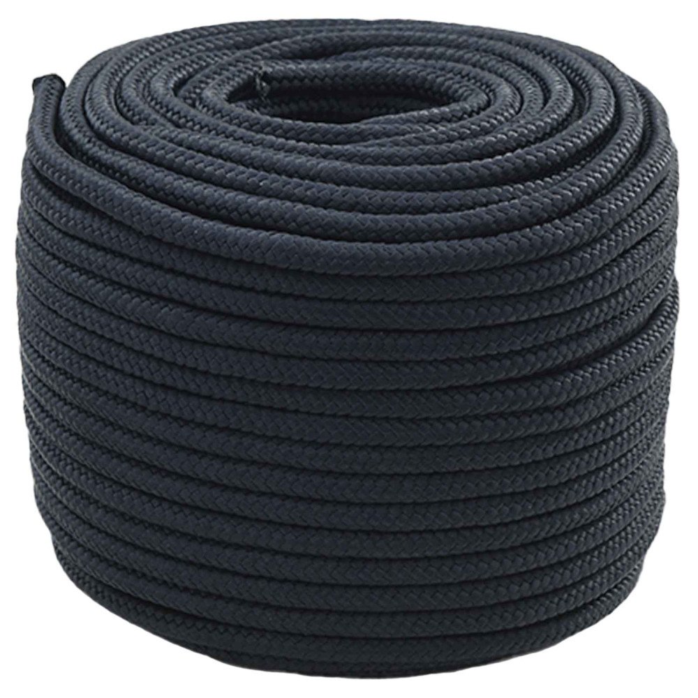 vidaXL Båtsnöre Kungsblå 100 m Polyester