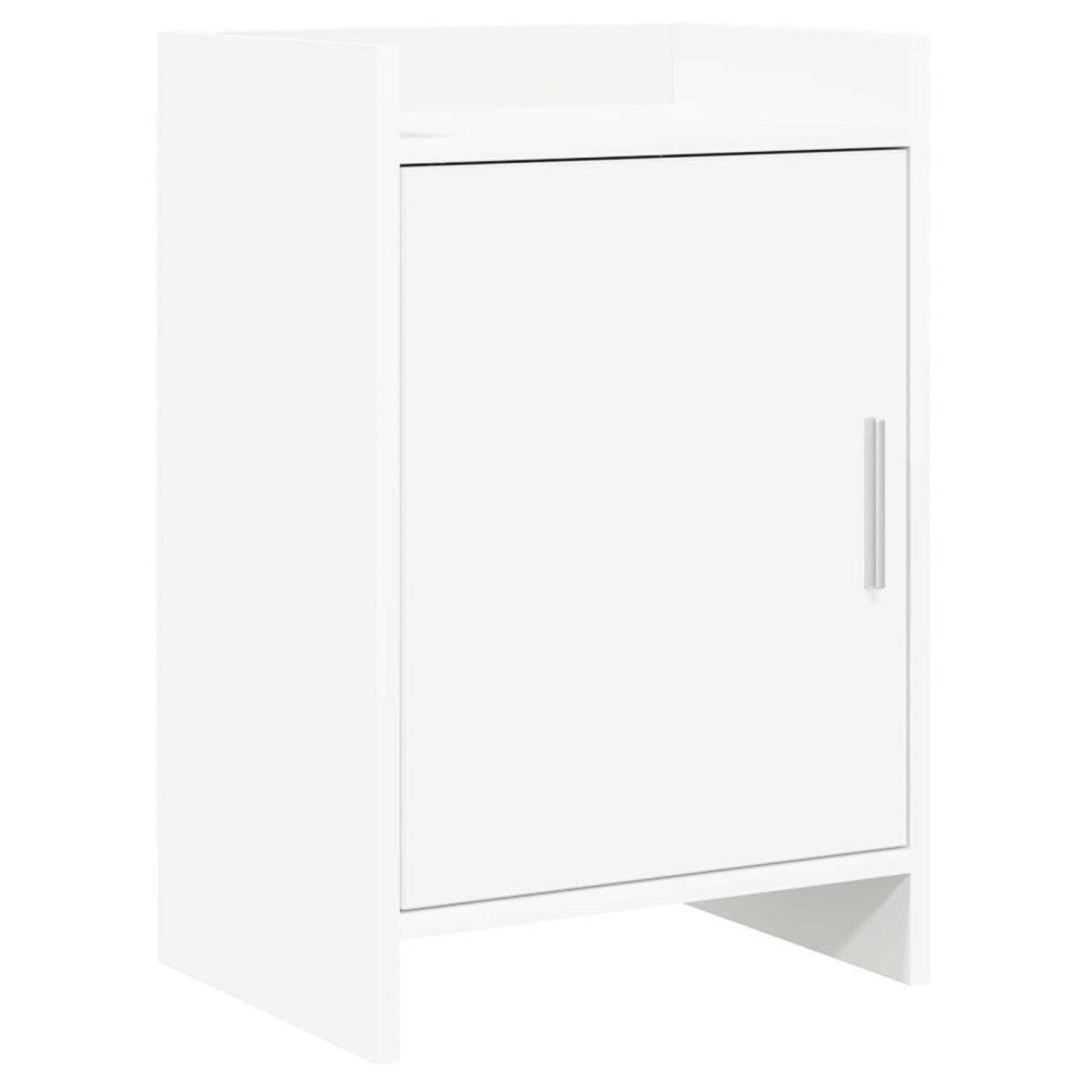 vidaXL Sängbord Vit 40 x 30 x 60 cm Konstruerat trä