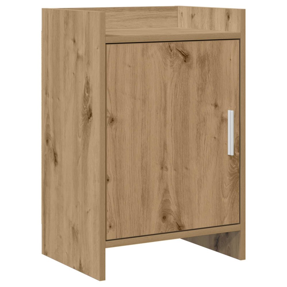 vidaXL Sängbord Artisan-ek 40 x 30 x 60 cm Konstruerat trä