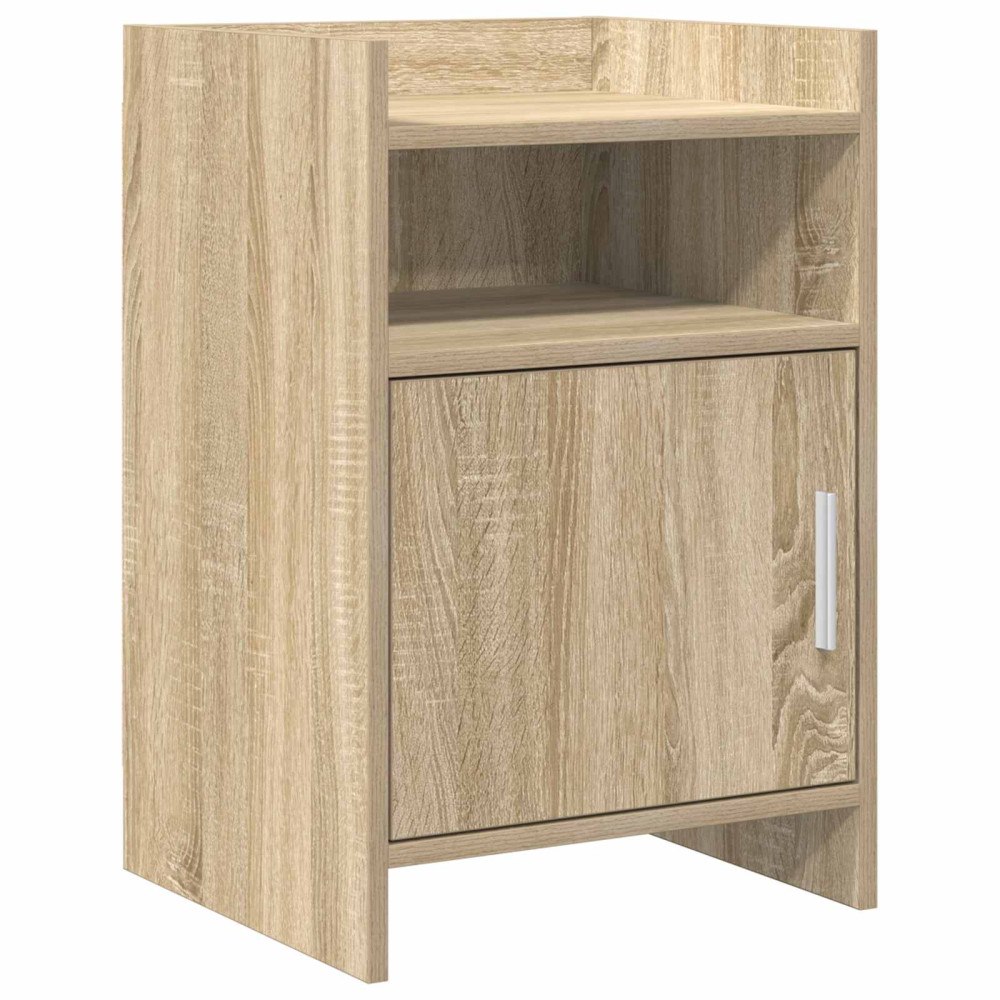 vidaXL Sängbord Sonoma-ek 40 x 36 x 60 cm Konstruerat trä