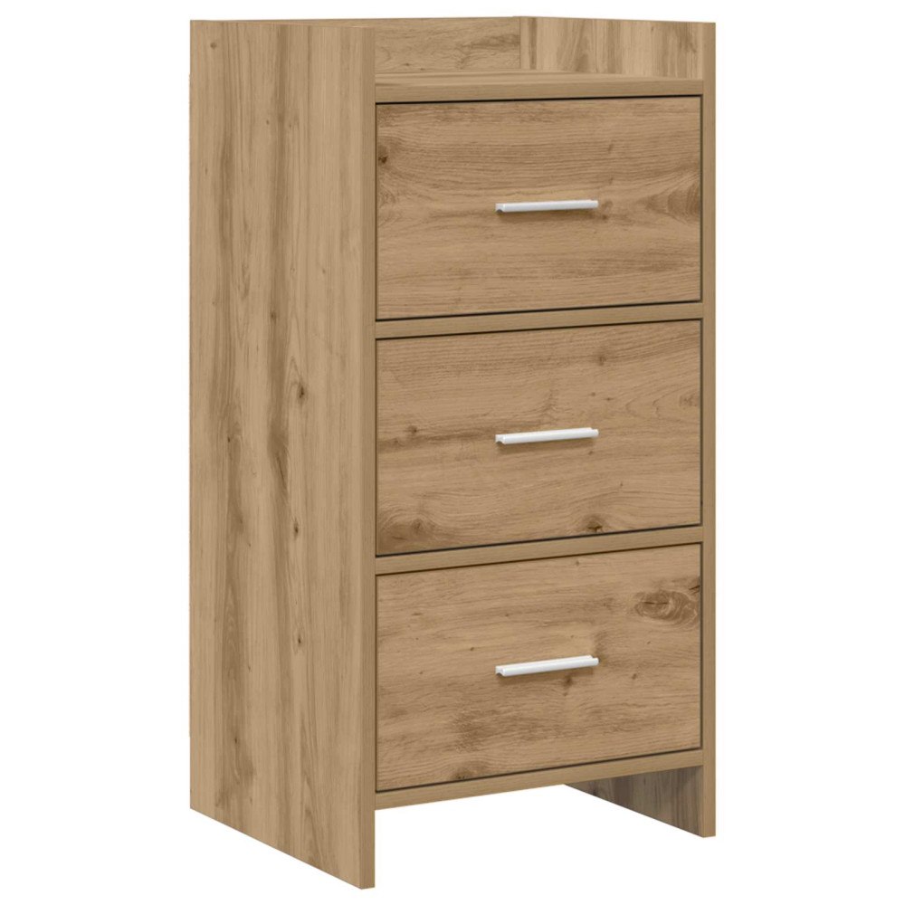 vidaXL Sideboard Artisan-ek 40 x 36 x 80 cm Konstruerat trä