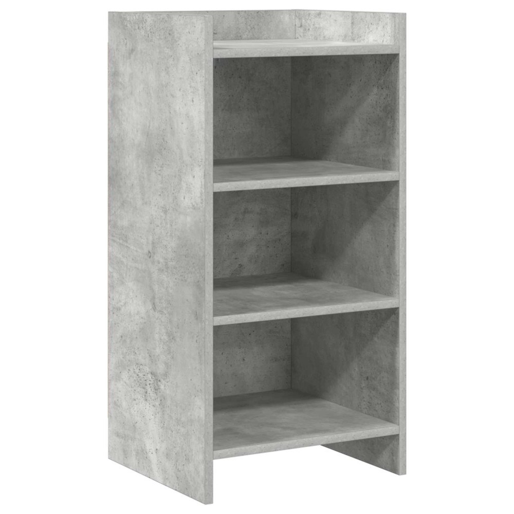 vidaXL Sideboard Betonggrå 40 x 36 x 80 cm Konstruerat trä