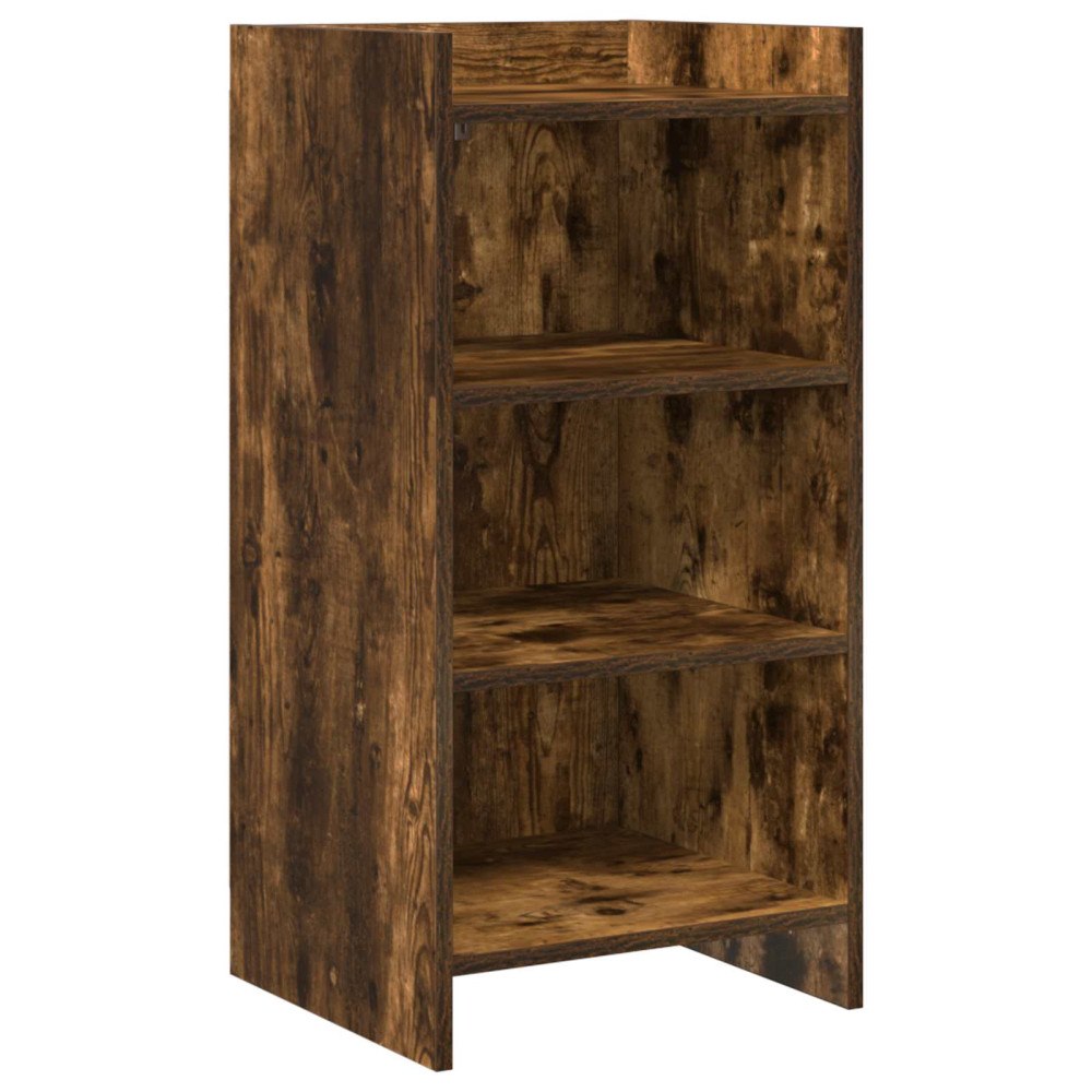 vidaXL Sideboard Rökt ek 40 x 36 x 80 cm Konstruerat trä