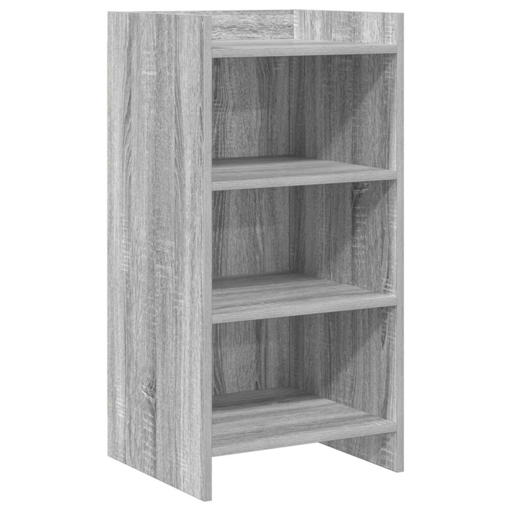 vidaXL Sideboard Grå Sonoma 40 x 36 x 80 cm Konstruerat trä