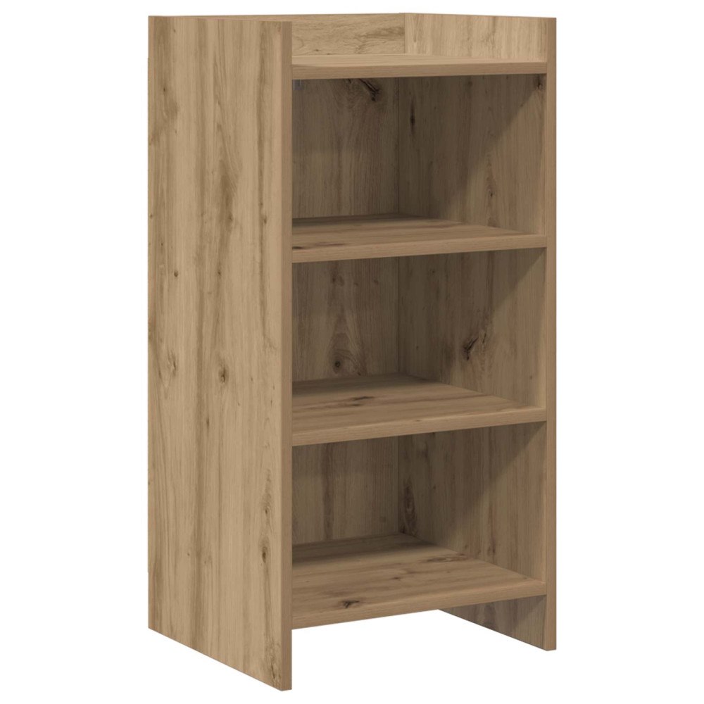 vidaXL Sideboard Artisan-ek 40 x 36 x 80 cm Konstruerat trä