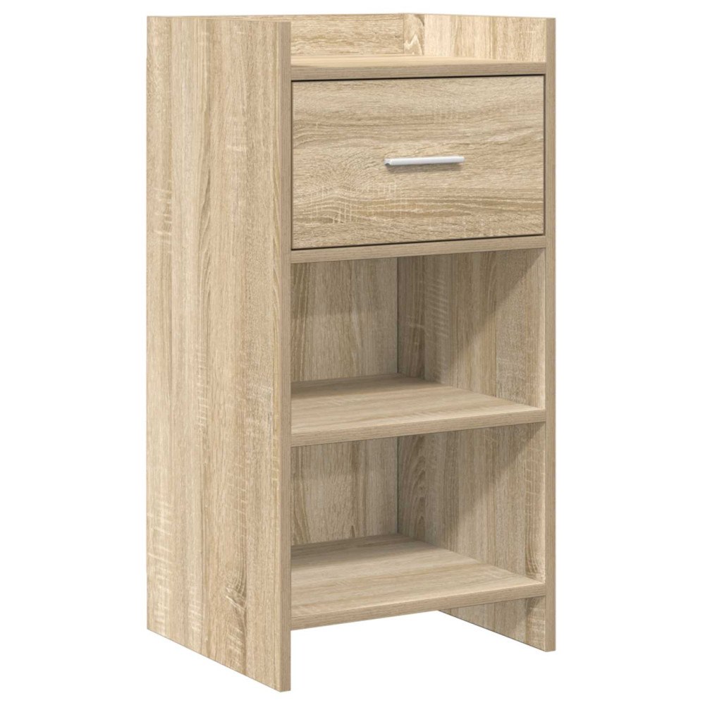 vidaXL Sideboard Sonoma-ek 40 x 36 x 80 cm Konstruerat trä