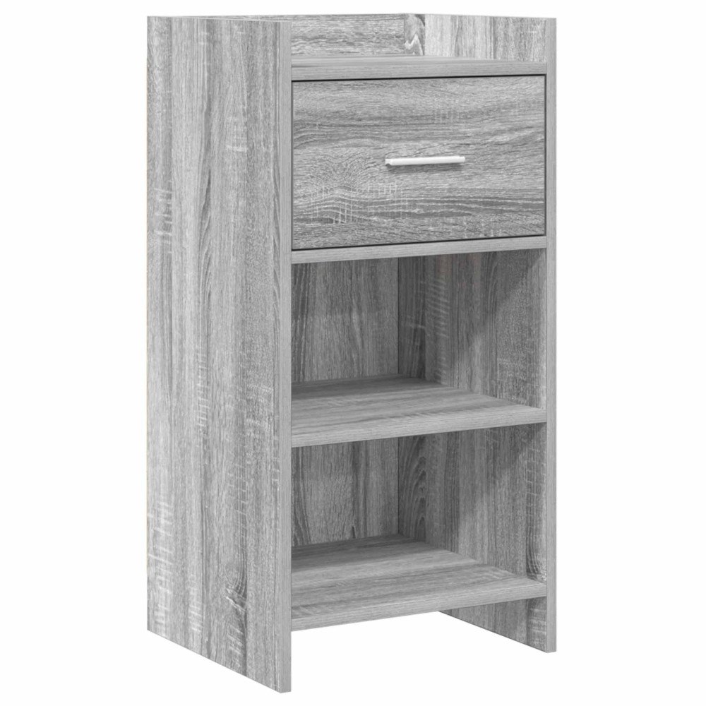 vidaXL Sideboard Grå Sonoma 40 x 36 x 80 cm Konstruerat trä