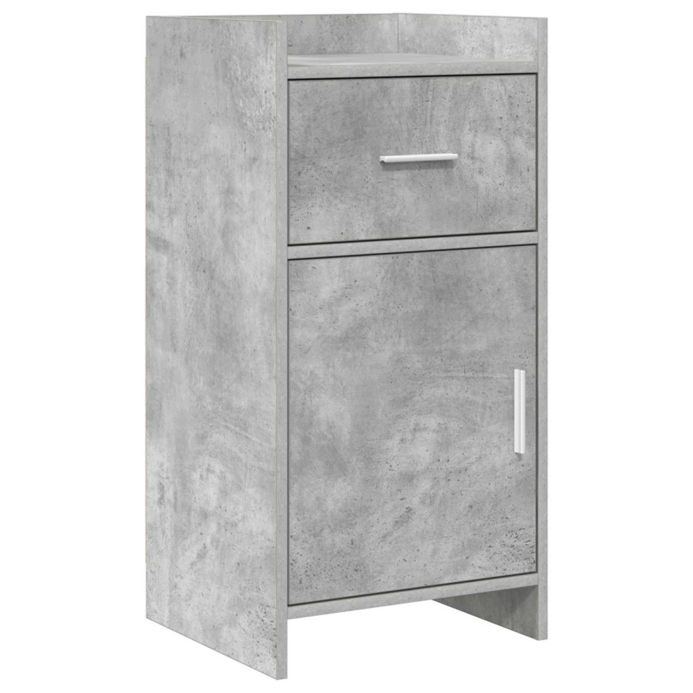 vidaXL Sideboard Betonggrå 40 x 36 x 80 cm Konstruerat trä