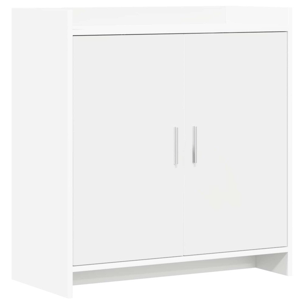 vidaXL Sideboard Vit 72 x 36 x 80 cm Konstruerat trä